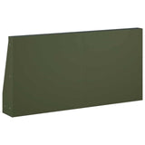 Retaining Wall 2 pcs 40 x 12 x 30 cm Steel Olive Green 8015244