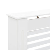 Radiator Cover White 112x19x81.5 cm MDF 284320
