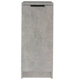 Shoe Cabinet Concrete Grey 30x35x70 cm Engineered Wood 811416
