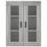 Highboard Grey Sonoma 69.5x34x180 cm Engineered Wood 3198607