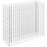 Gabion Raised Bed Galvanised Steel 90x30x90 cm 145631