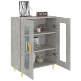 Sideboard Concrete Grey 69.5x34x90 cm Engineered Wood 812118