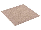 Carpet 20 pcs Beige 50 x 50 cm 100% Polypropylene 42046752