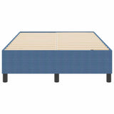 Platform Bed Frame Blue 120 x 190 cm Fabric 3337400