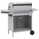 Gas Barbecue Grill 41 Cooking Zone Silver Stainless Steel 310109