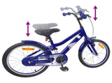 Kids Bike 18 Inches for 5-7 Years Old Dark Blue 42009372