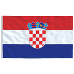 Croatia Flag and Pole 5.55 m Aluminium 3147128