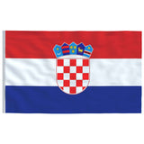 Croatia Flag and Pole 5.55 m Aluminium 3147128