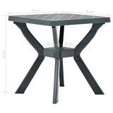 Bistro Table Anthracite 70x70x72 cm Plastic 48801
