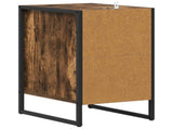 Bedside Table 2 pcs Smoke Oak 39.5 x 30 x 50 cm Engineered Wood 886659