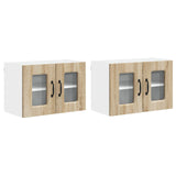 Dishwasher Panel Kalmar 2 pcs Sonoma Oak 60 x 31 x 40 cm 884619