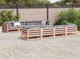 9 Piece Garden Sofa Set Solid Wood Douglas Fir 3299356