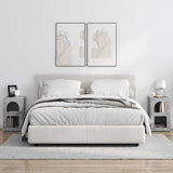Bedside Table 2 pcs Concrete Grey 29.5 x 33.5 x 50 cm 891231