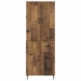 Cabinet Set 2 pcs Old Wood 66 x 34.5 x 89.5 cm Engineered Wood 3416662
