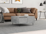 Coffee Table Concrete Grey 55x55x36.5 cm Engineered Wood 830760