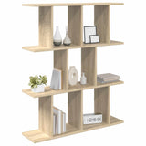 Wall Shelf Sonoma Oak 102 x 20 x 96 cm Engineered Wood 8012214