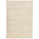 ZNTS Shaggy Rug High Pile Modern Gold 160x230 cm 375347