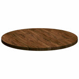 Table Top Dark Brown 80 x 2.5 cm Solid Oak Wood 42016011