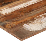 Rectangular Table Top 60x80 cm 15-16 mm Solid Reclaimed Wood 286043