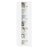 Highboard White 30x42.5x185 cm Engineered Wood 3281392