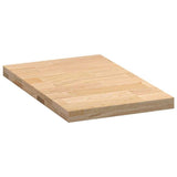 Kitchen Worktop 40x63.5x4 cm Solid Wood Oak Rectangular 4009001