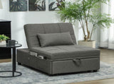 Four-In-One Single Sleeper Chair - Dark Grey T3398P344491