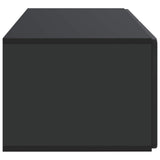 Wall-Mounted TV Cabinet Black 78.5 x 41 x 30 cm Engineered Wood 898346