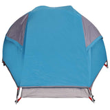 Camping Tent Dome 1-Person Blue Waterproof 94560