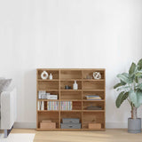 CD Cabinet Artisan Oak 100x23x89.5 cm Engineered Wood 856001