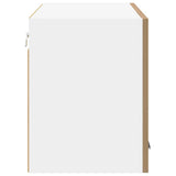 Hanging Cabinet with Door Artisan Oak and White 80 x 31 x 40 cm 884240