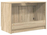 Bathroom Cabinet Sonoma Oak 64.5 x 33.5 x 59 cm Engineered Wood 880739