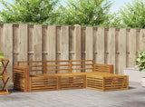 Outdoor Sofa Set 4 pcs Natural 3374614