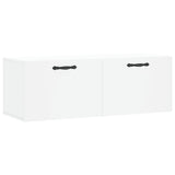 Wall Cabinet White 100x36.5x35 cm Engineered Wood 830124