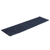 Stair Mats Self-adhesive 30 pcs 76x20 cm Grey Blue Rectangular 3365726