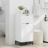 Bathroom Cabinet with Drawer with Door White 39.5 x 36 x 88 cm 883394