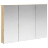 Bathroom Mirror Cabinet Sonoma Oak 100 x 14.5 x 70 cm 889121