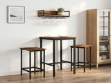 Bar Table 52 x 52 x 90 cm Engineered Wood Old Wood Rectangular 8006125