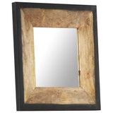 Mirror 50x50 cm Solid Mango Wood 321629