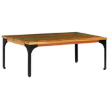 Coffee Table 100x60x35 cm Solid Reclaimed Wood 247322