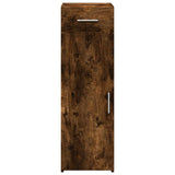 Sideboard Smoked Oak 30x42.5x93 cm Engineered Wood 846275