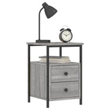Bedside Cabinets 2 pcs Grey Sonoma 34x35.5x50 cm Engineered Wood 826020