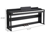 GDP-205S01 88 Keys Home Digital Piano Full Weighted Action Flip Type Keyboards with Furniture Stand, 23130723