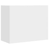 Wall Cabinet White 75x35x60 cm Engineered Wood 848416