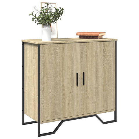 ZNTS Sideboard Sonoma Oak 78x35.5x74.5 cm Engineered Wood 848540