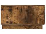 Coffee Table Smoked Oak 49 x 50 x 37 cm Engineered Wood 895430