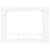 TV Cabinet White 152x22x113 cm Engineered Wood 833722