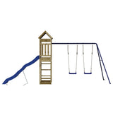 Outdoor Playset Impregnated Wood Pine 3156966