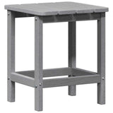 Side Table Light Grey 38 x 38 x 46 cm Polyethylene 42006636
