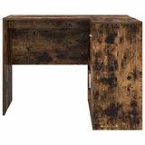 Corner Desk with Drawer Smoked Oak 102 x 88 x 75 cm 3337277