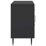 Sideboard with Drawer Black 89 x 34.5 x 60 cm Engineered Wood 894886